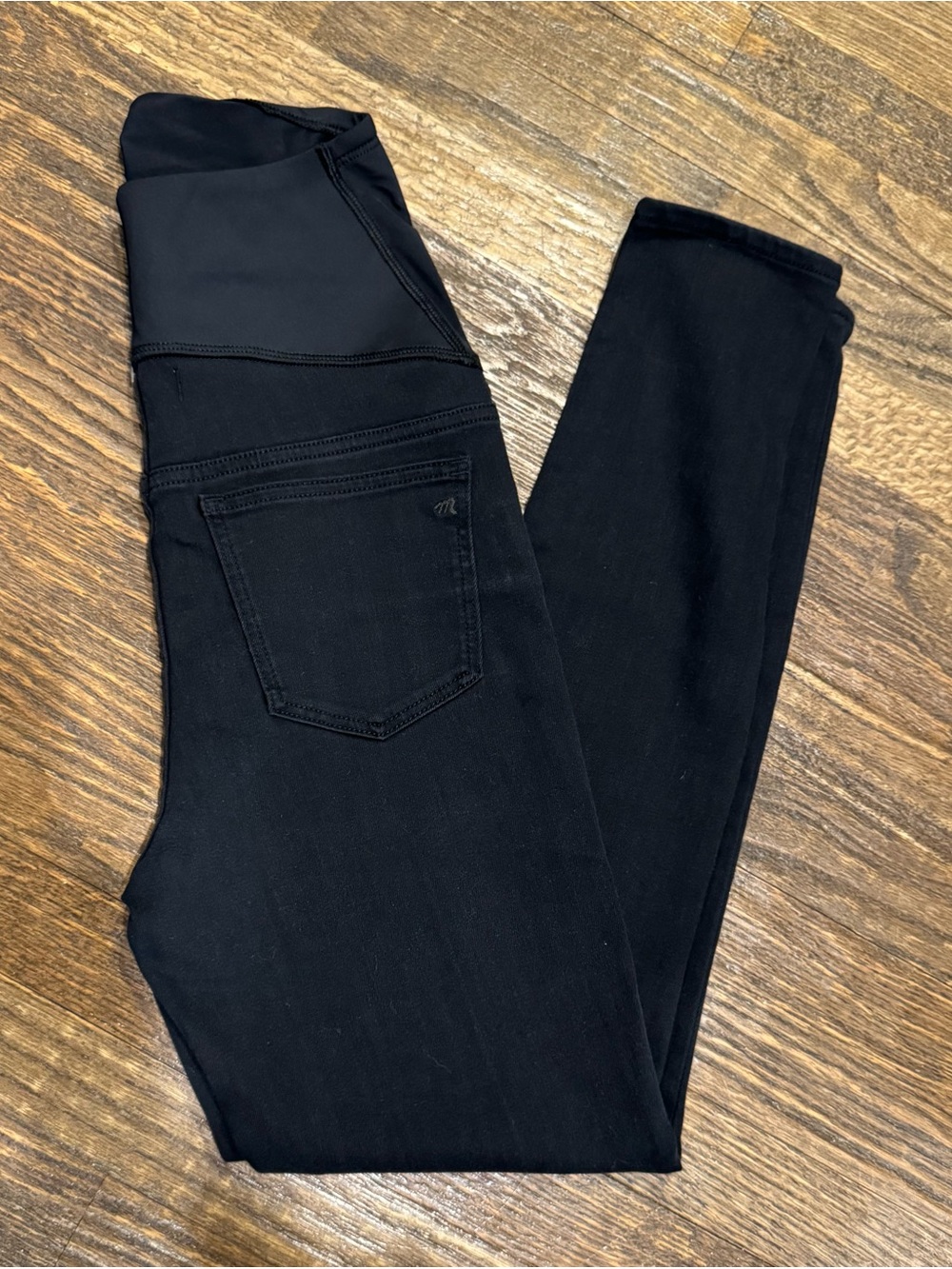 Madewell Over-the-Bump Maternity Skinny Jeans | NWT | Size 27 | Black